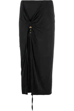 Jacquemus La jupe pareo Croissant midi skirt