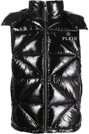 Philipp Plein Quilted padded gilet jacket