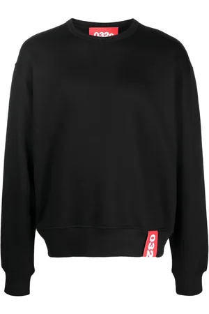 032c Logo-patch long-sleeve sweatshirt