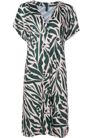 Lygia & Nanny Artemis graphic-print midi dress