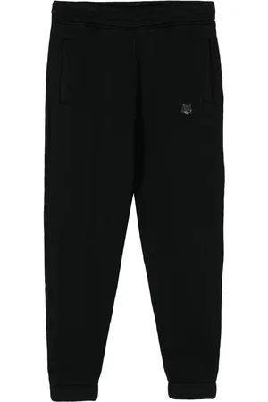 Maison Kitsuné Logo-embroidered track pants