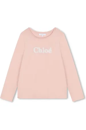Chloé Logo-embroidered cotton T-shirt
