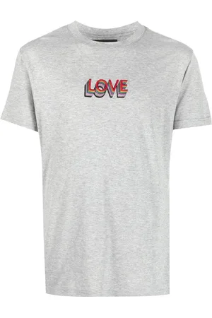 Viktor & Rolf Love-print cotton-blend T-shirt