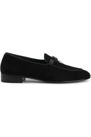Giuseppe Zanotti Ewerton almond-toe suede loafers