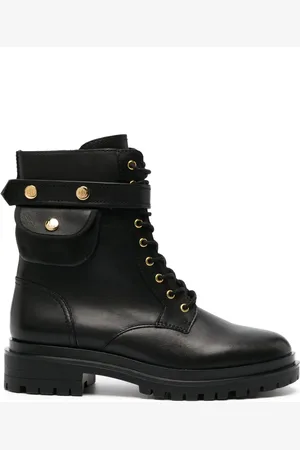 Ralph Lauren Cammie lace-up leather boots