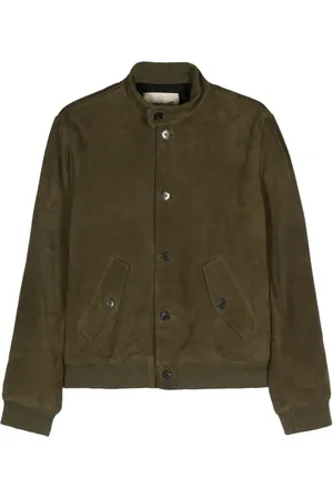 Zadig & Voltaire Button-up suede jacket