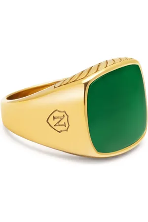 Nialaya Jade plated ring