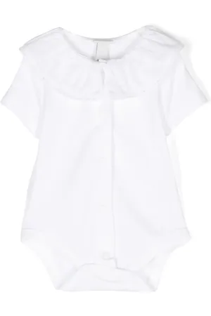 KNOT Elena picot-trim bodysuit