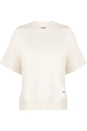 Jil Sander Logo-patch short-sleeved T-shirt