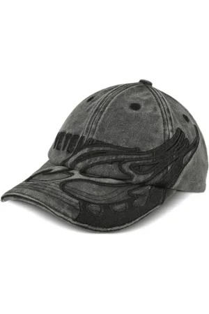Vetements Blackout Flame Logo baseball cap