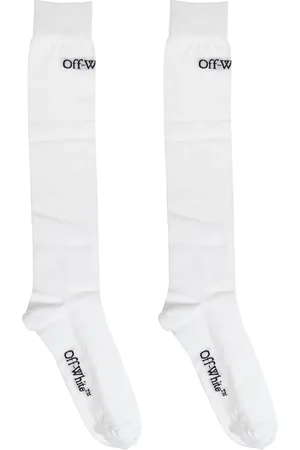 OFF-WHITE Logo-jacquard socks