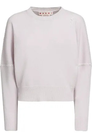 Marni Whipstitch-trim sweater