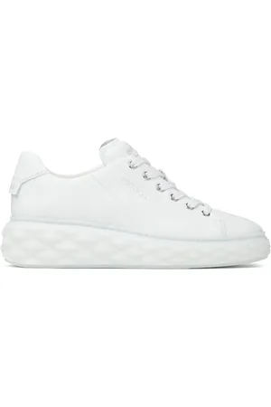 Jimmy Choo Diamond Light Maxi leather sneakers