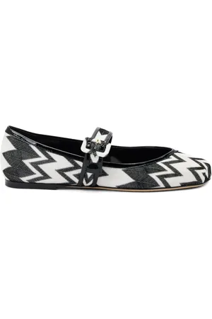 Missoni Zigzag-pattern ballerinas