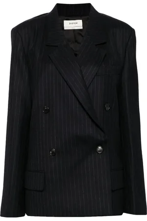 SYSTEM Classic stripe blazer