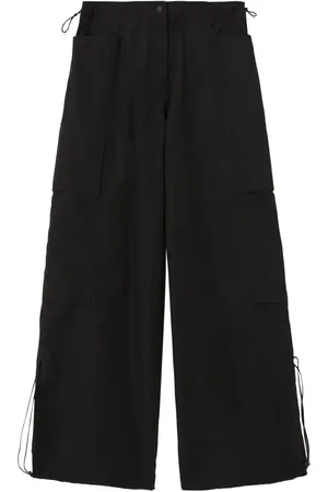 Palm Angels High-rise parachute trousers