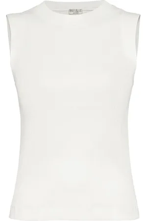 Brunello Cucinelli Slim-fit tank top