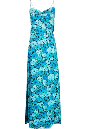 ROTATE Floral-print maxi dress