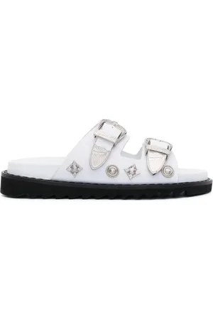 TOGA PULLA Double-buckle slip-on sandals