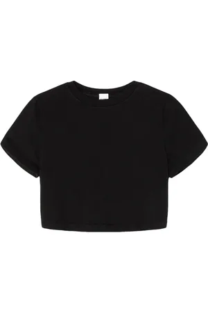 RE/DONE Short-sleeve cropped T-shirt