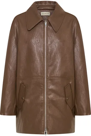 Nicholas Jael faux-leather jacket