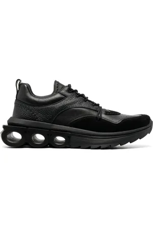 Salvatore Ferragamo Running leather sneakers