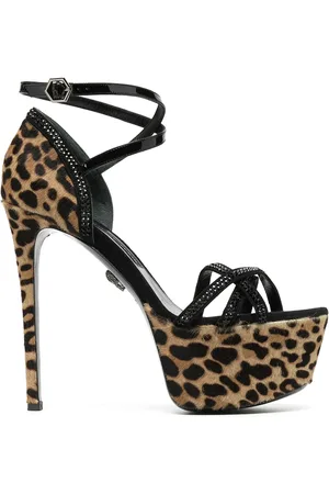 Philipp Plein Platform heeled sandals