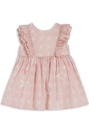 VERSACE Starfish print sleeveless dress