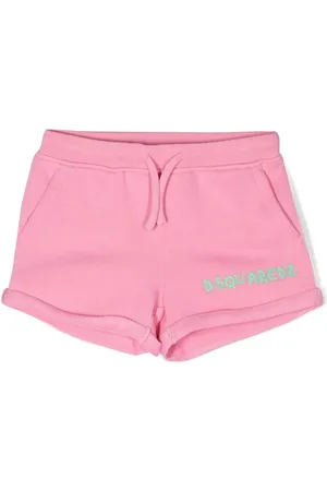 Dsquared2 Logo-embroidered drawstring shorts