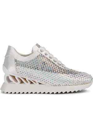 LE SILLA Gilda 60mm crystal-embellished sneakers
