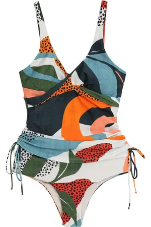 Lygia & Nanny Tankini Bruma abstract-print swimsuit