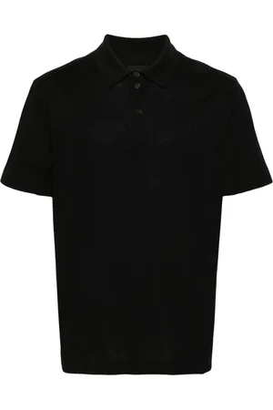 Givenchy Embroidered-monogram cotton polo shirt