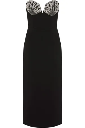 Rebecca Vallance Cordelia strapless midi dress