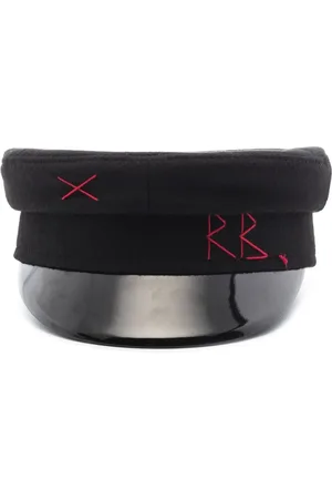 Ruslan Baginskiy Embroidered monogram baker boy hat