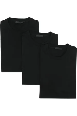 Prada Short-sleeve cotton T-shirt (pack of three)