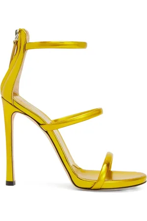 Giuseppe Zanotti Metallic-effect high-heeled sandals