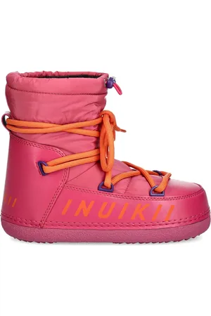 INUIKII Padded lace-up boots
