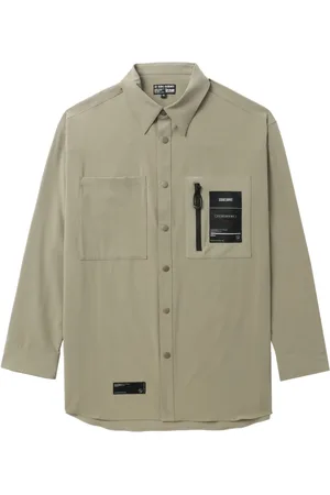 Izzue Logo-appliqu?? drop-shoulder shirt