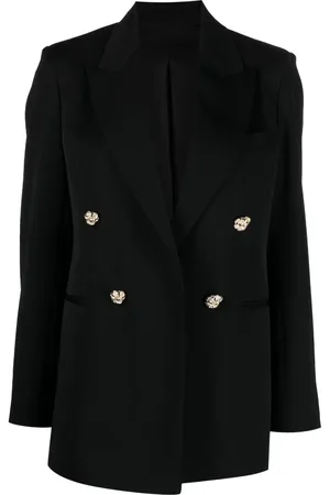 Lanvin Jewel-buttons open-front blazer