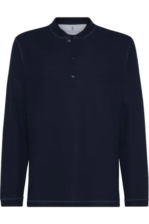 Brunello Cucinelli Long-sleeve polo shirt