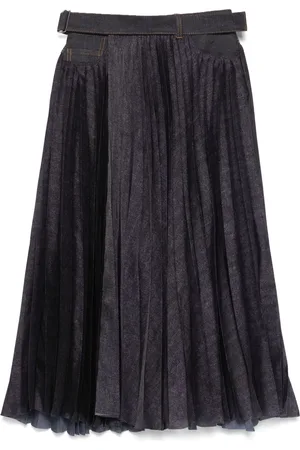 SACAI Pliss?? midi skirt