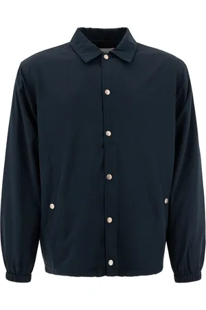 Maison Kitsuné Logo-print shirt jacket