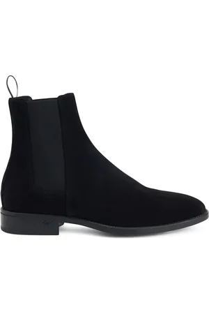 Giuseppe Zanotti Ryim elasticated-panel velvet boots