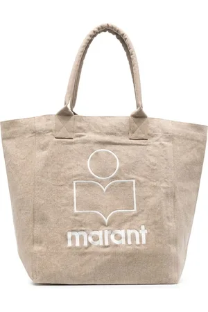 Isabel Marant Yenky Canvas logo tote bag