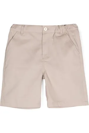Kindred Elasticated-waistband straight-leg shorts