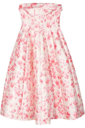 Serafini Floral-print midi dress