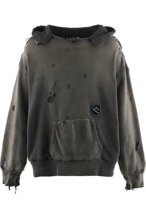 SAINT MXXXXXX Distressed hoodie