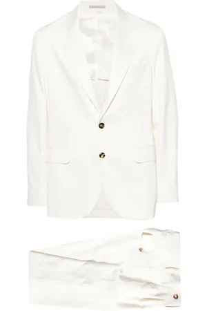 Brunello Cucinelli Single-breasted silk suit