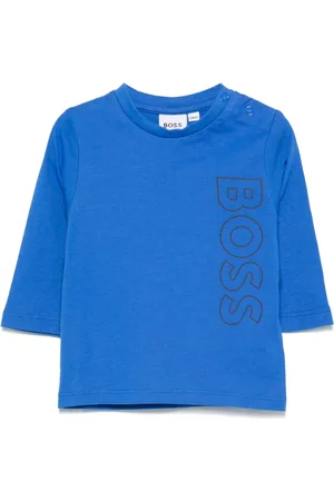HUGO BOSS Rubberised logo-detail T-shirt