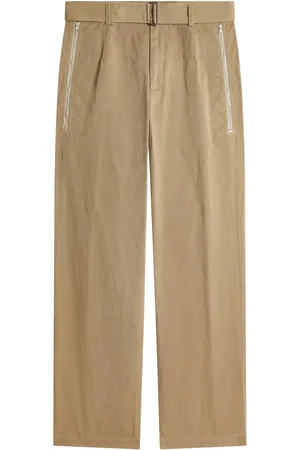 DRIES VAN NOTEN Belted trousers